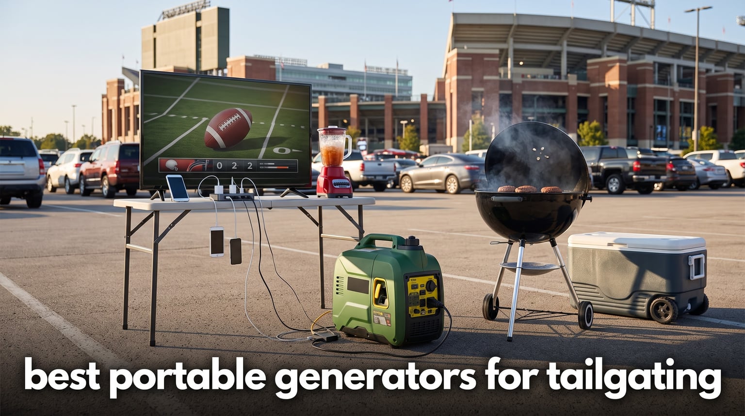 best portable generators for tailgating