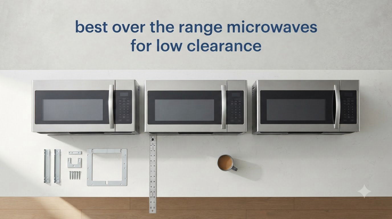 best over the range microwaves for low clearance