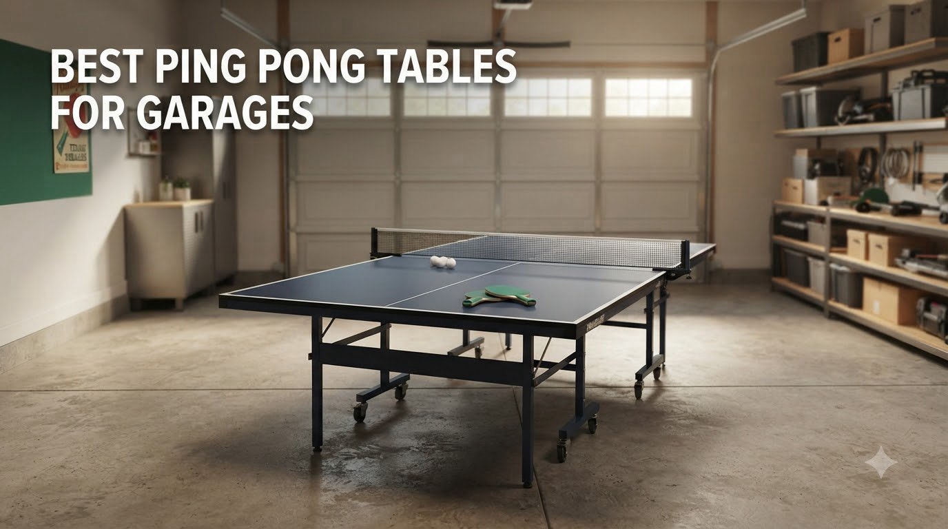 best ping pong tables for garages