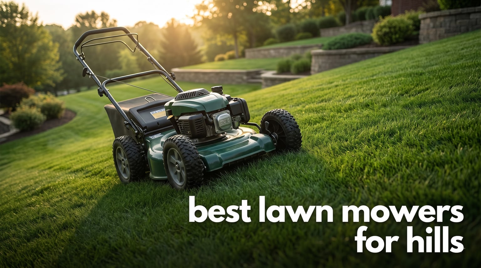 best lawn mowers for hills