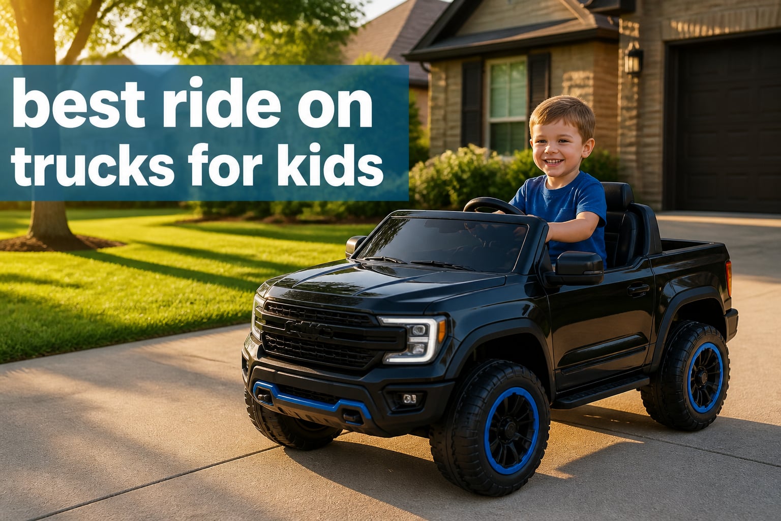 best ride on trucks for kids