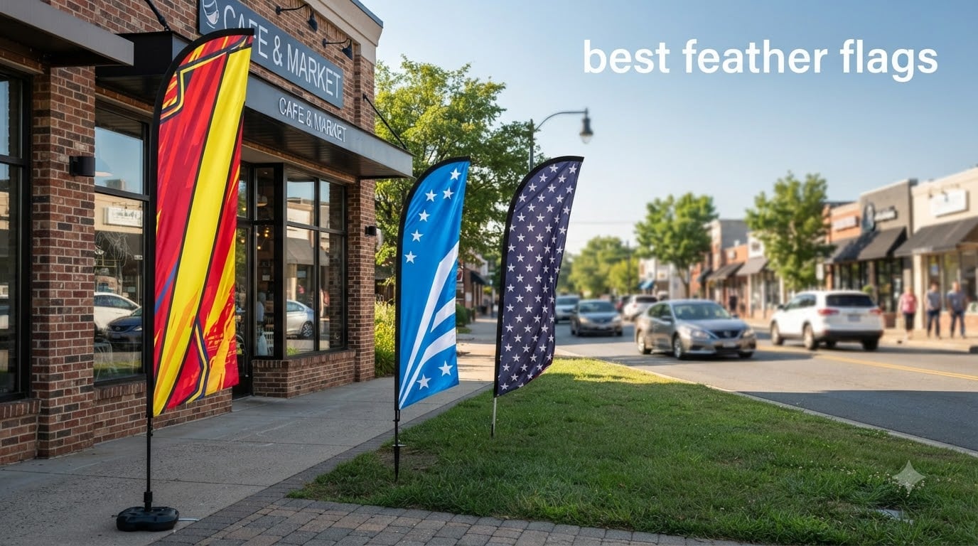 best feather flags