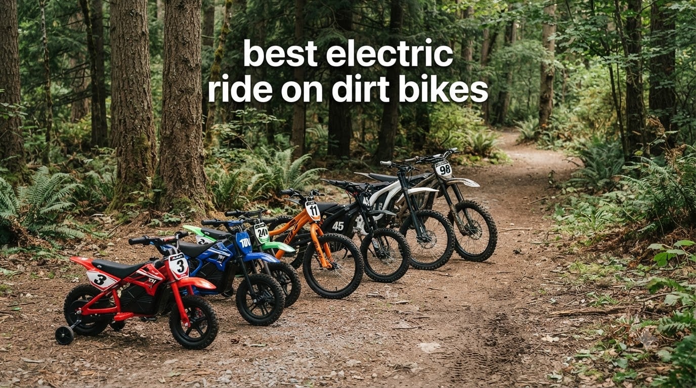 best electric ride on dirt bikes
