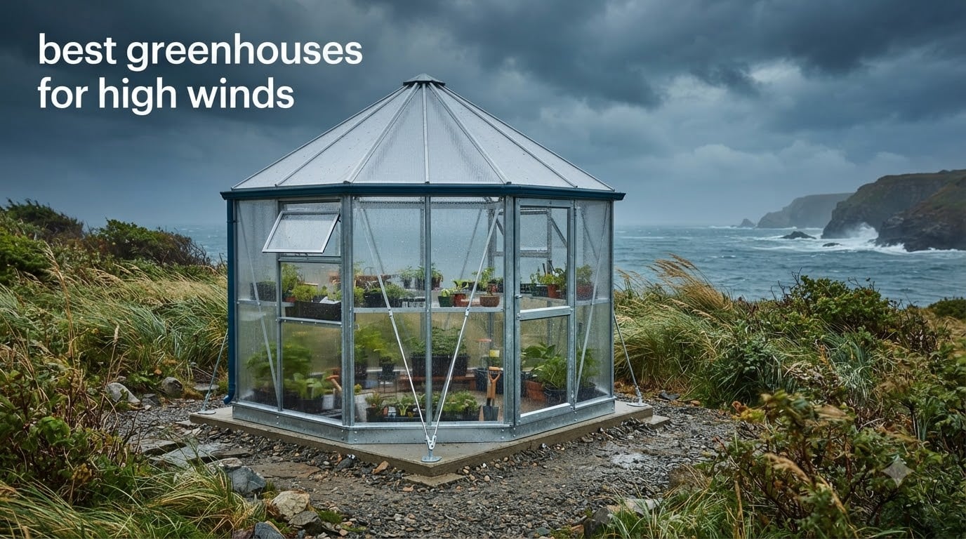 best greenhouses for high winds