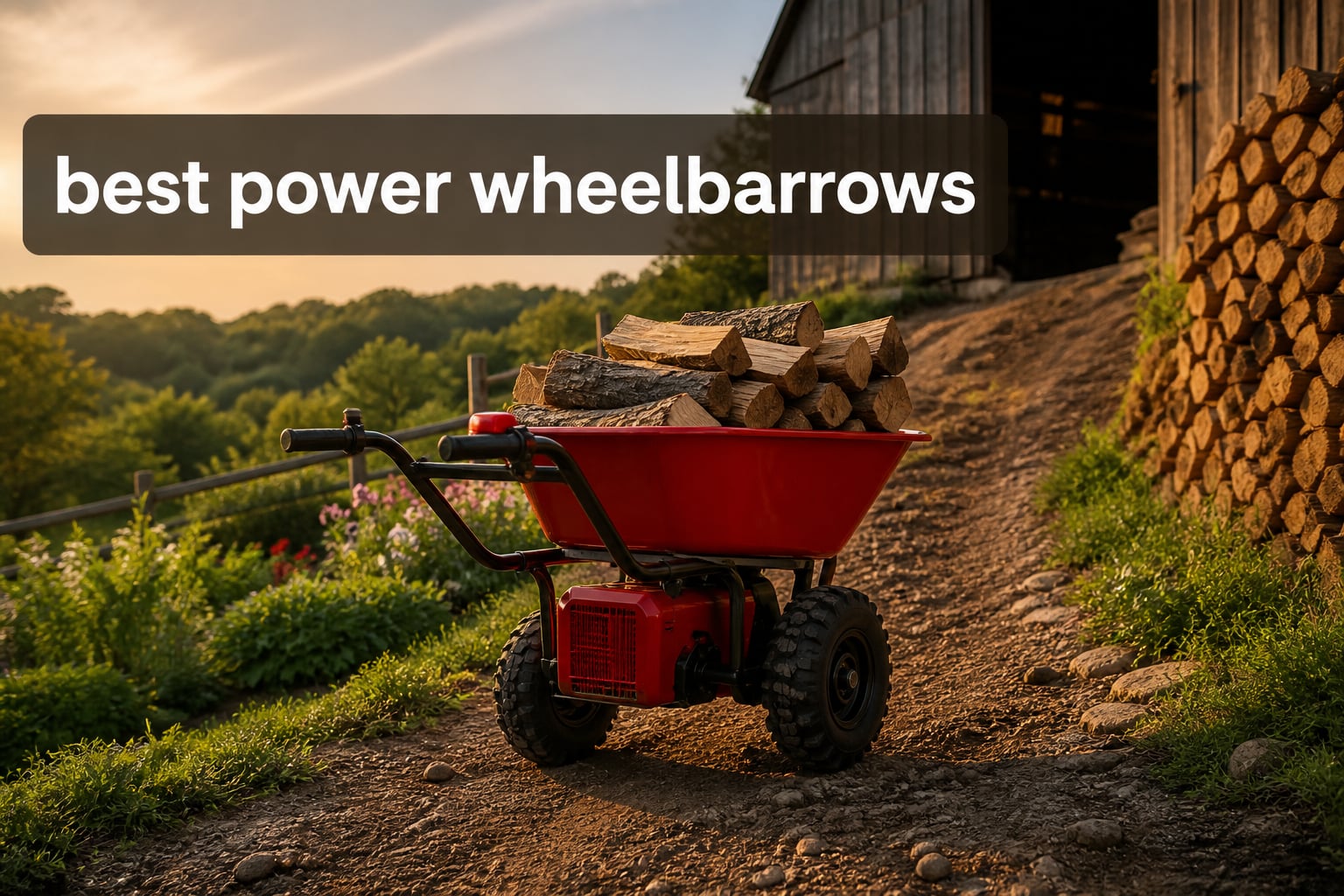 best power wheelbarrows