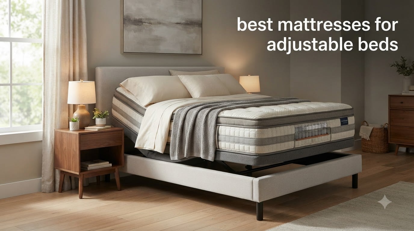 best mattresses for adjustable beds