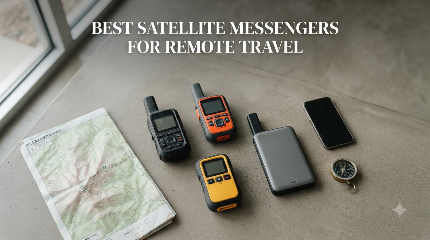 best satellite messengers for remote travel