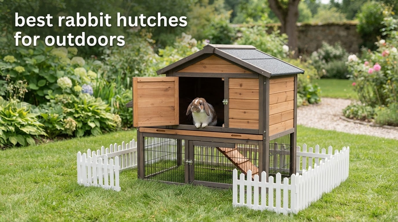 best rabbit hutches for outdoors