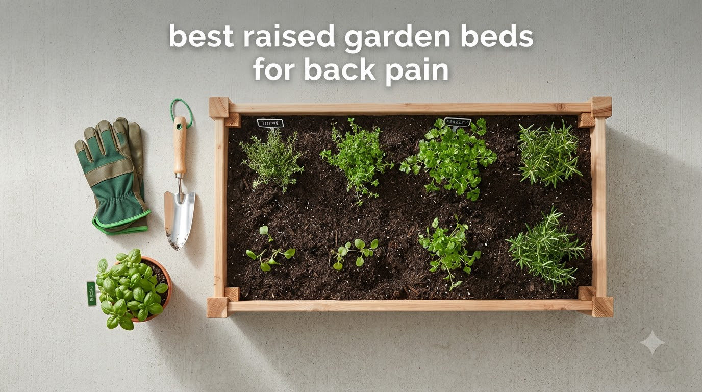 best raised garden beds for back pain
