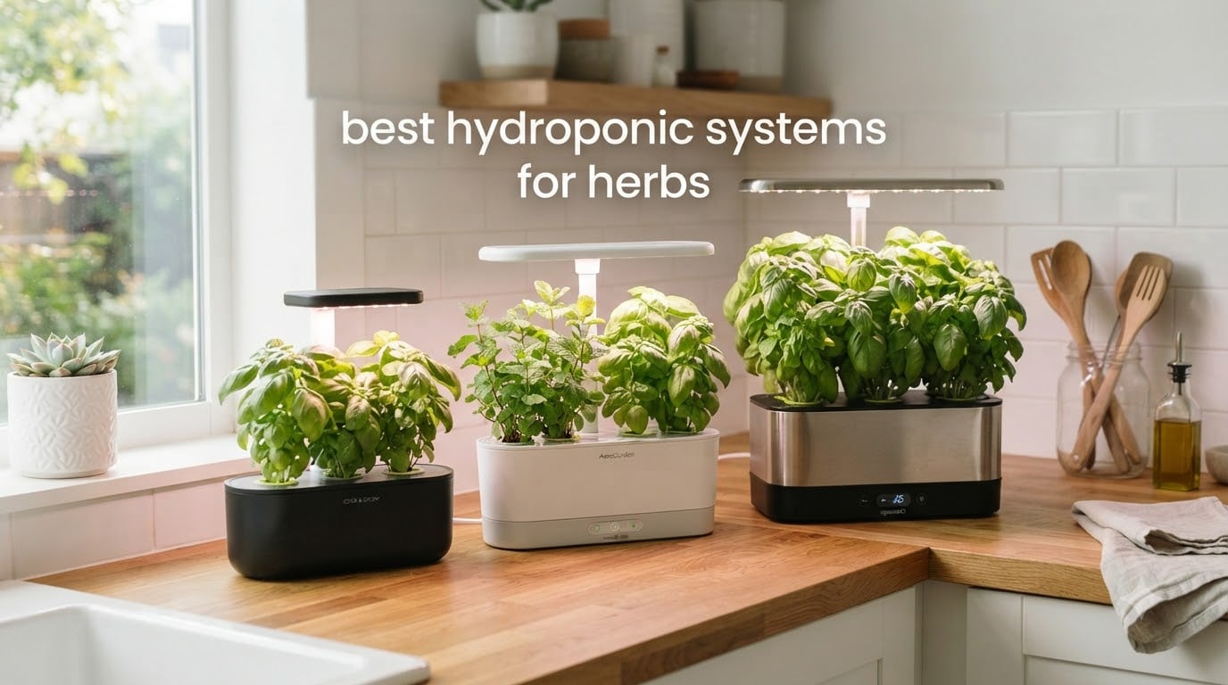best hydroponic systems for herbs