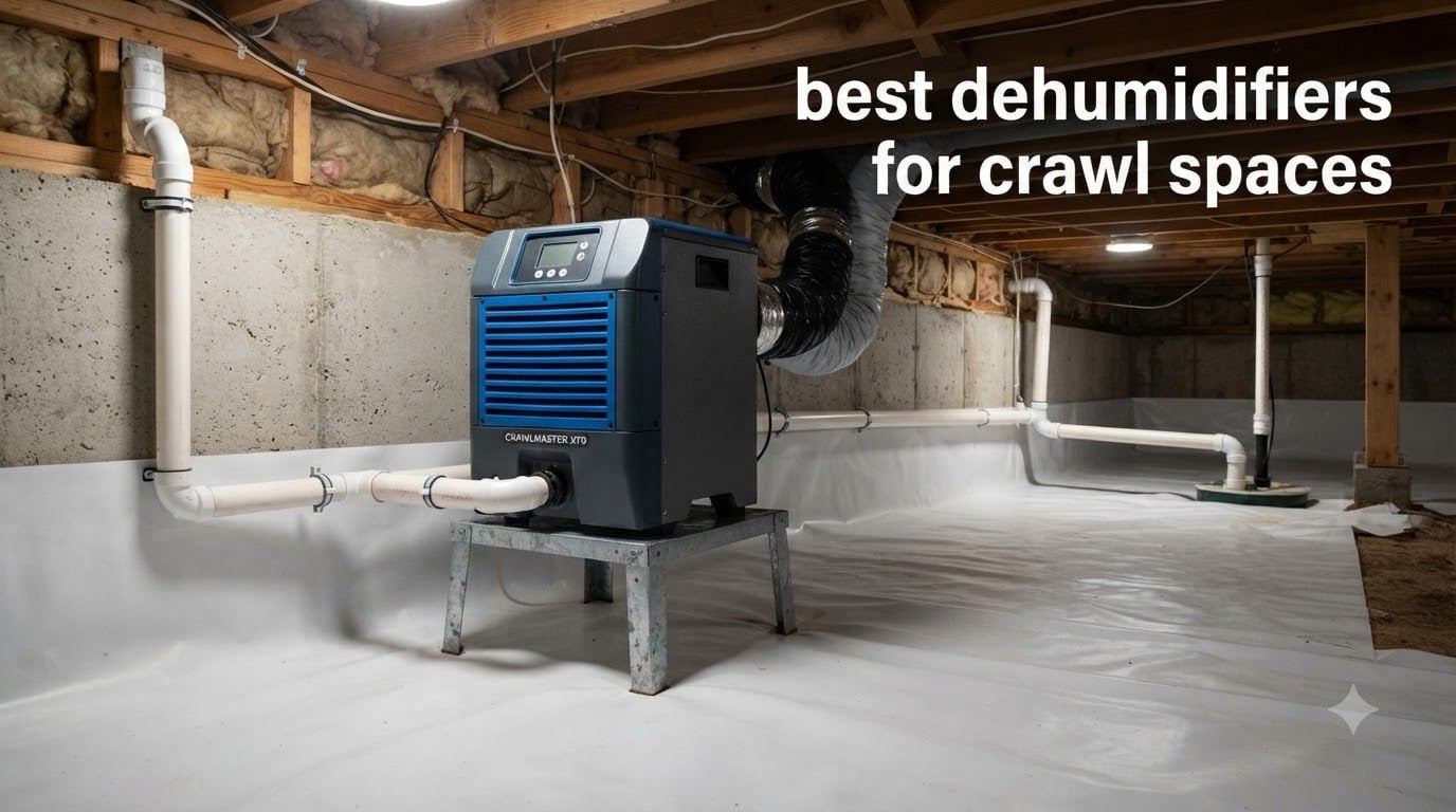 best dehumidifiers for crawl spaces