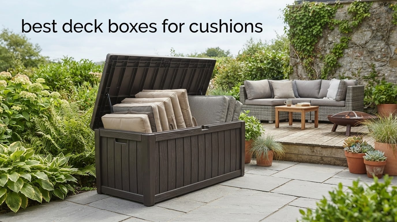 best deck boxes for cushions