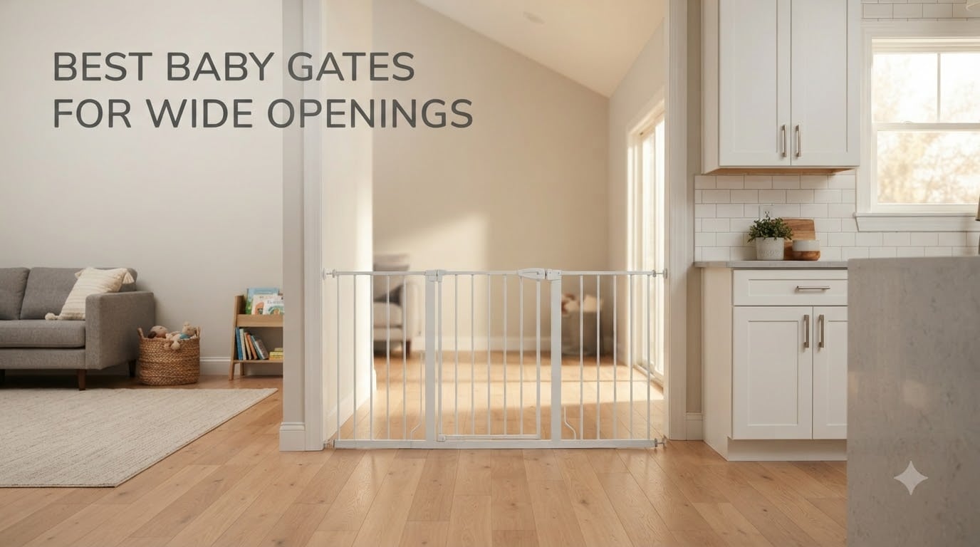 best baby gates for wide openings