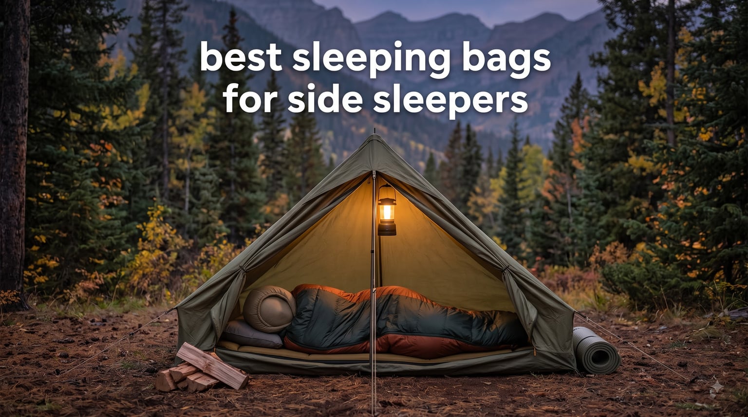 best sleeping bags for side sleepers