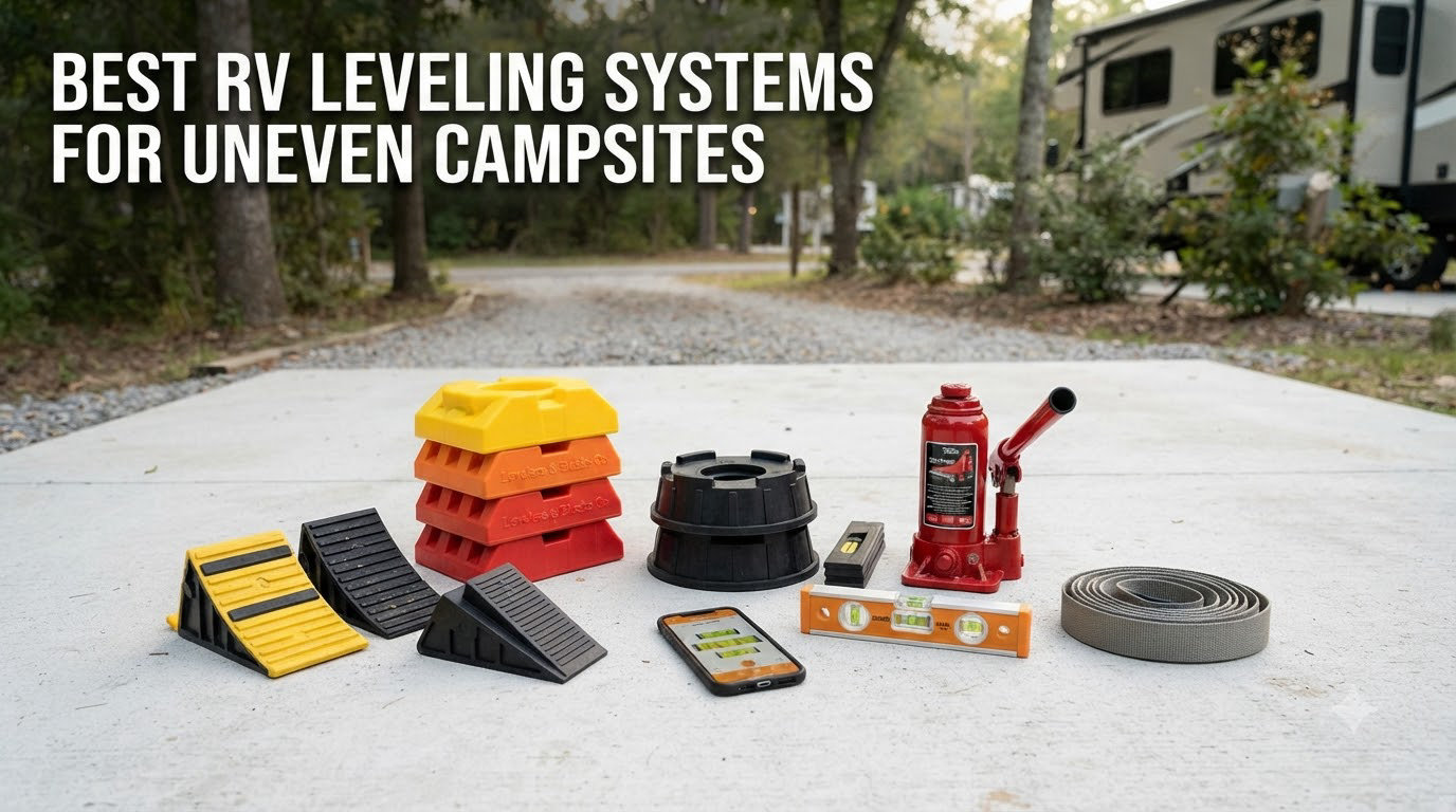 best rv leveling systems for uneven campsites