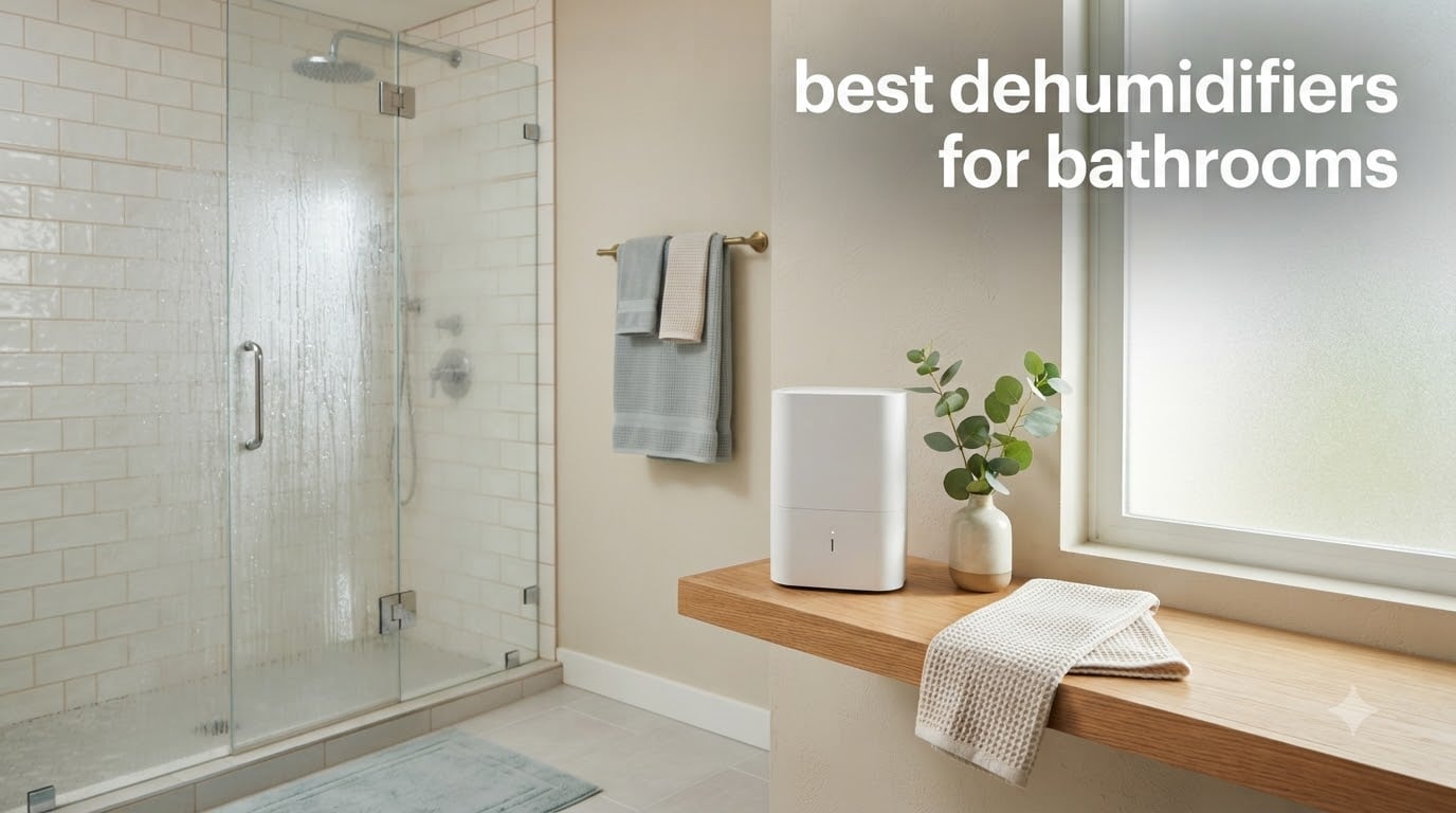 best dehumidifiers for bathrooms