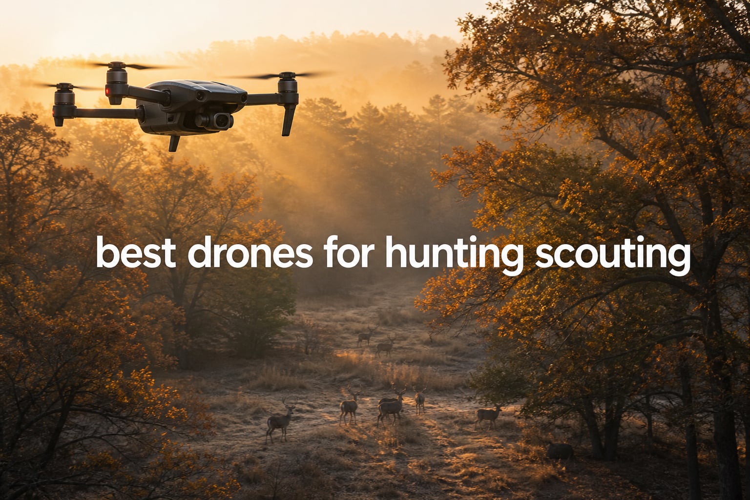 best drones for hunting scouting