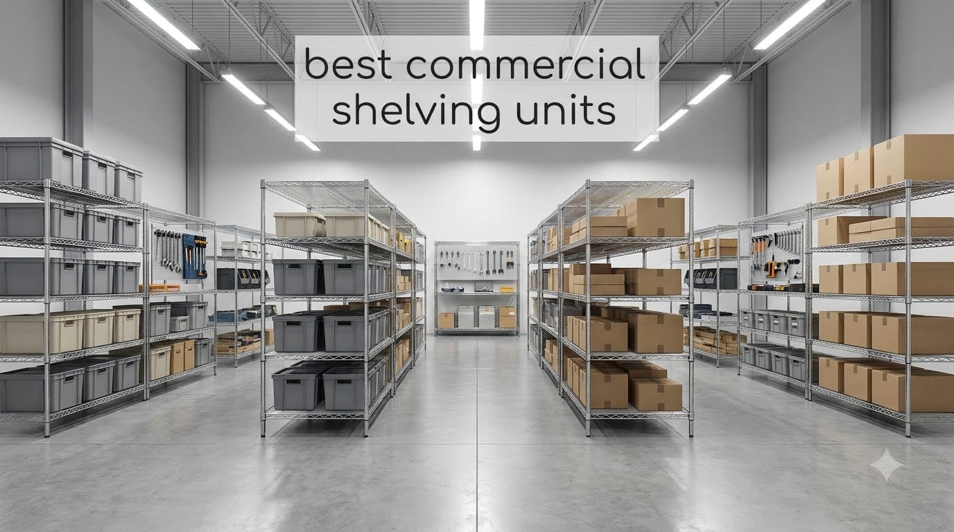 best commercial shelving units
