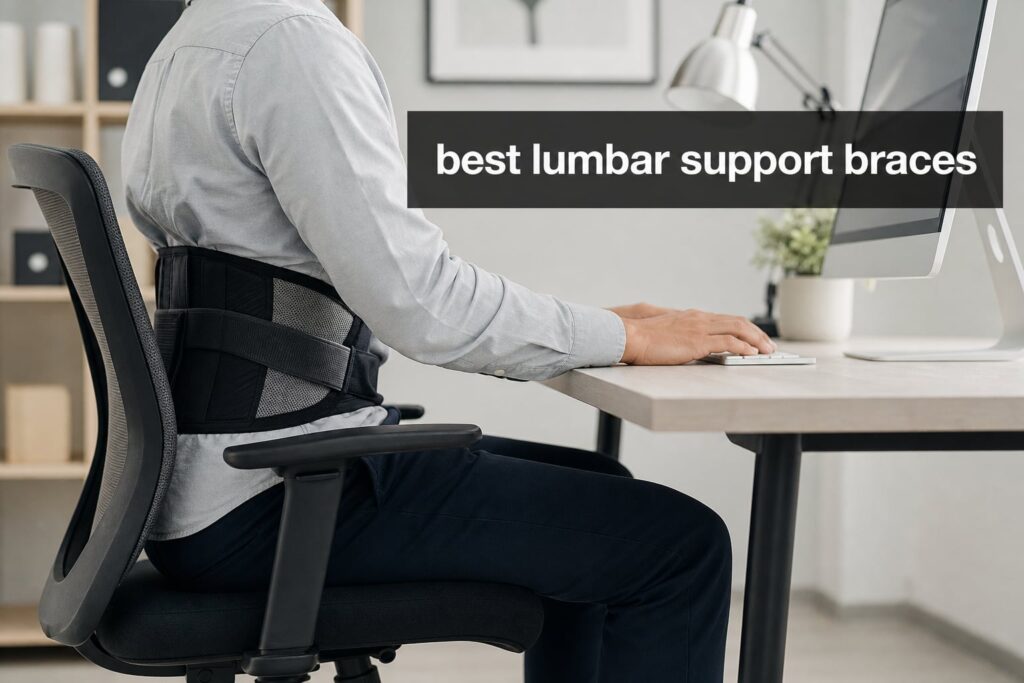 best lumbar support braces