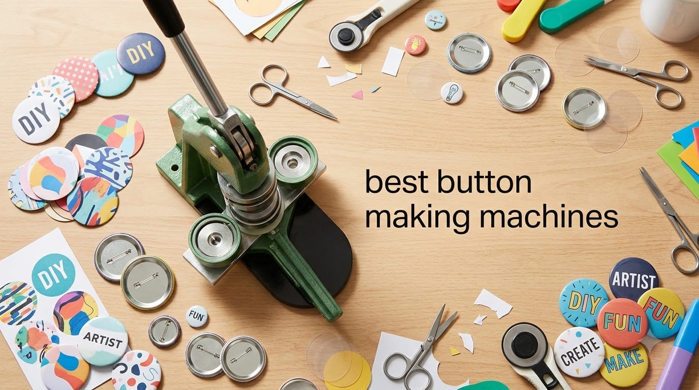 best button making machines