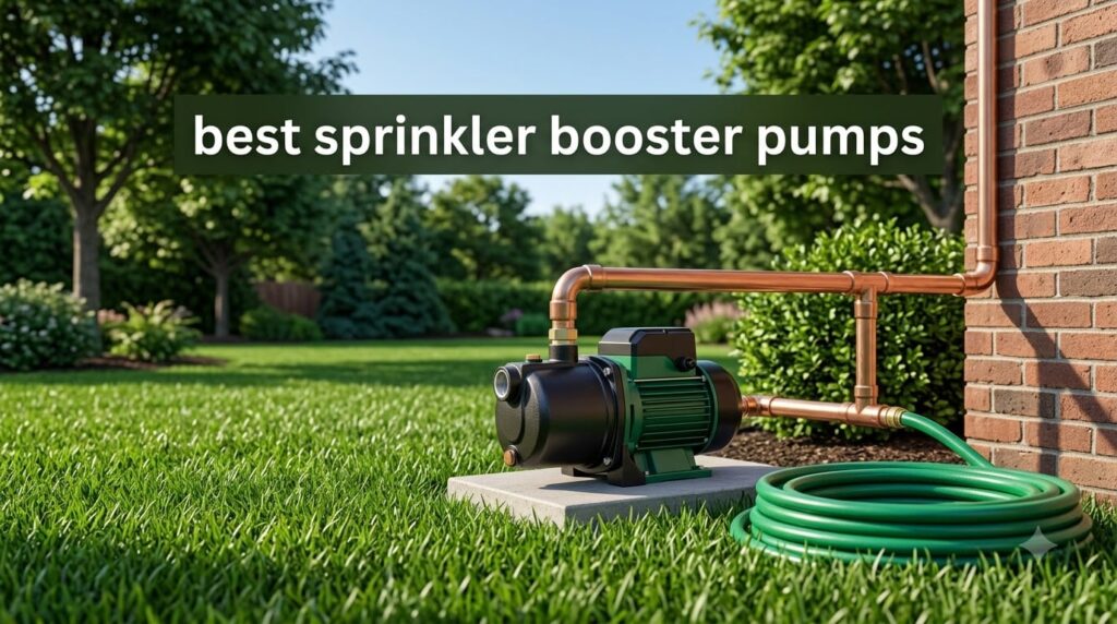 best sprinkler booster pumps