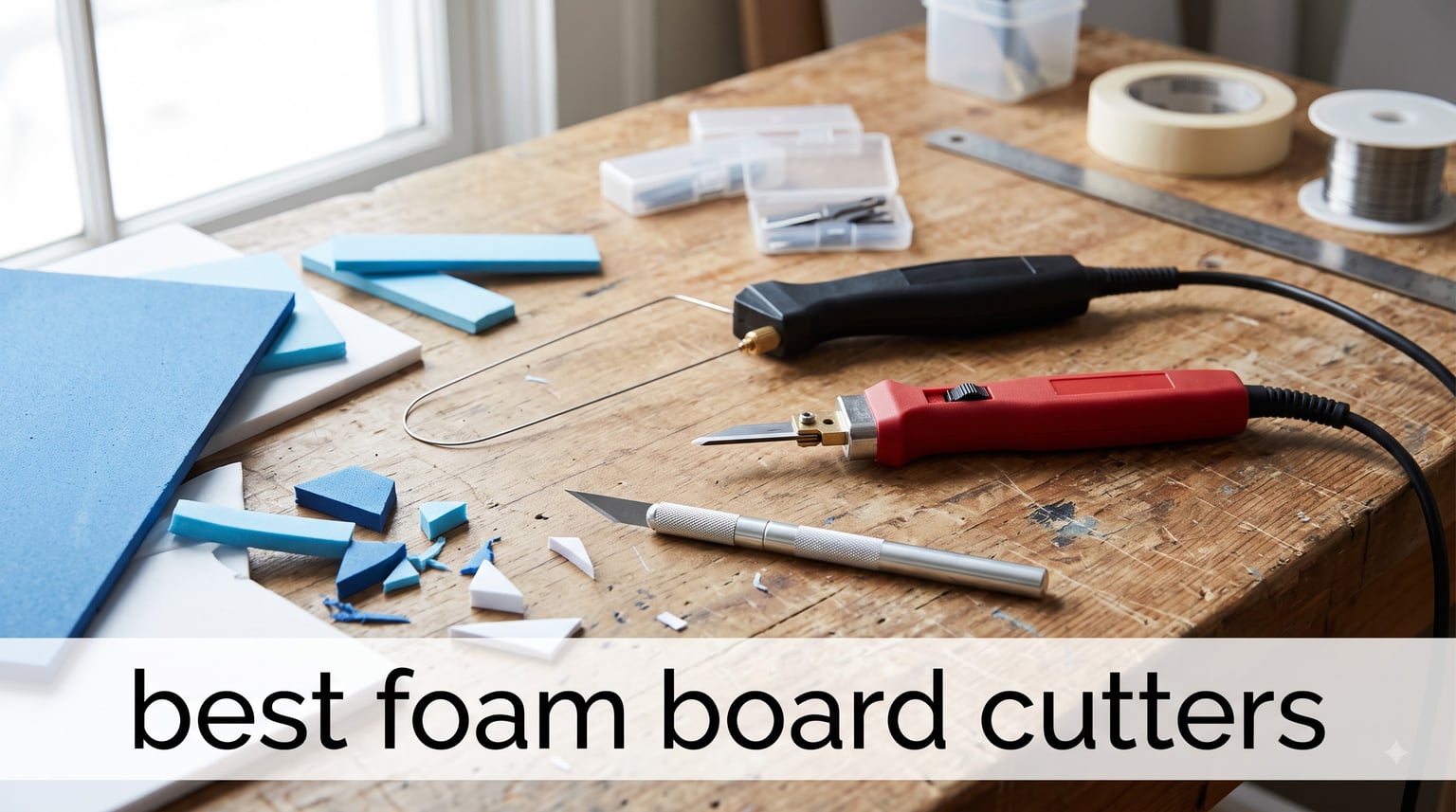 best foam board cutters