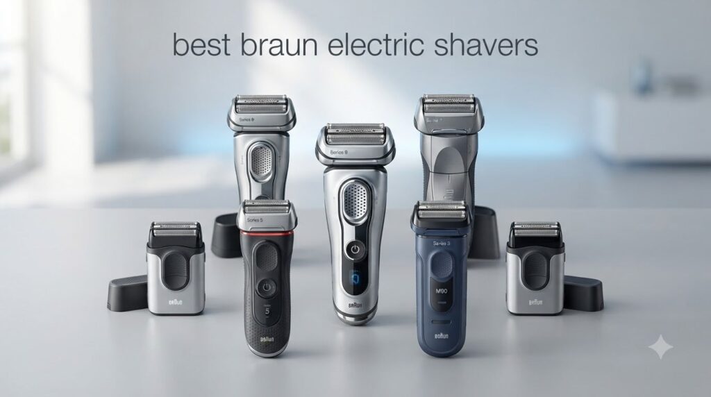 best braun electric shavers
