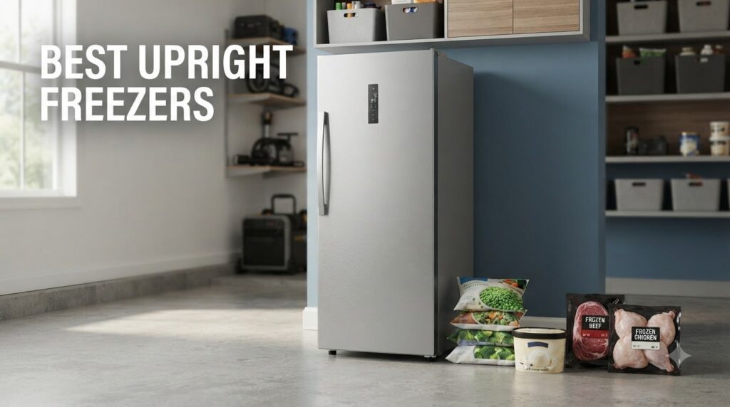best upright freezers