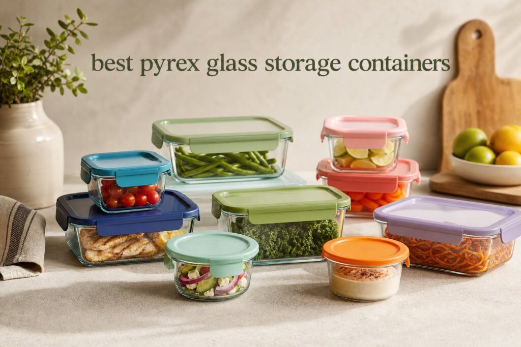 best pyrex glass storage containers