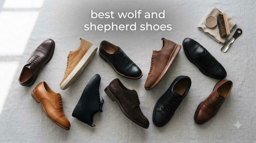 best wolf and shepherd shoes