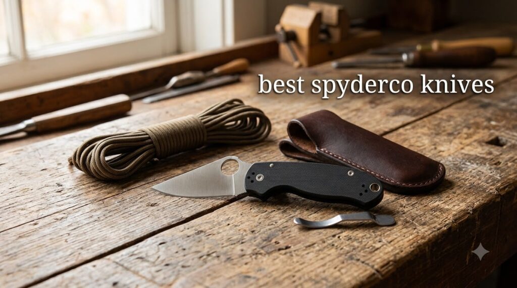 best spyderco knives