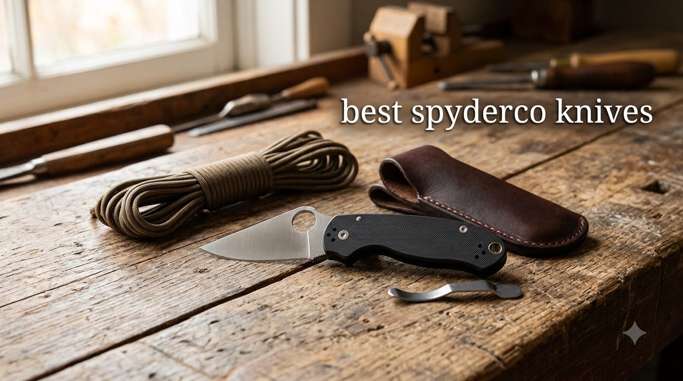 best spyderco knives
