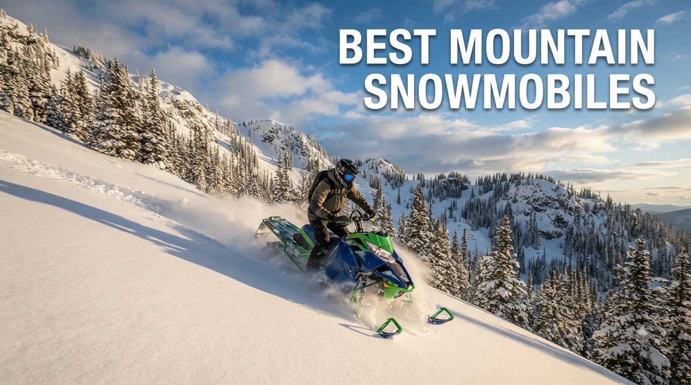 best mountain snowmobiles