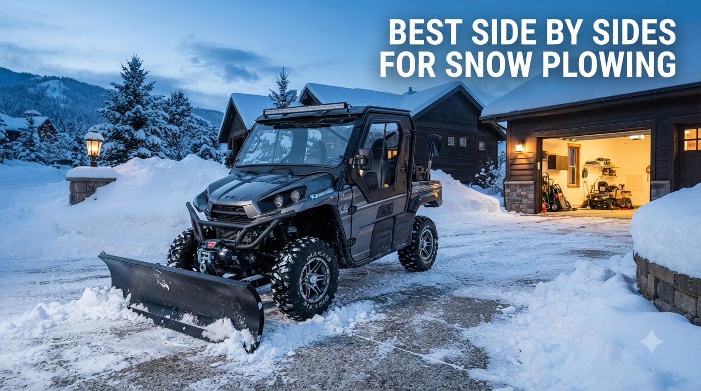 best side by sides for snow plowing