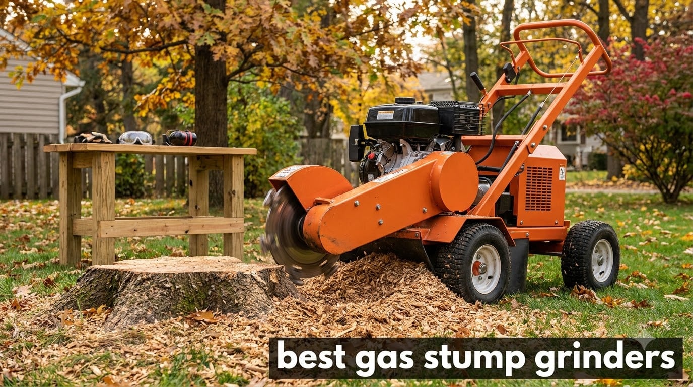 best gas stump grinders
