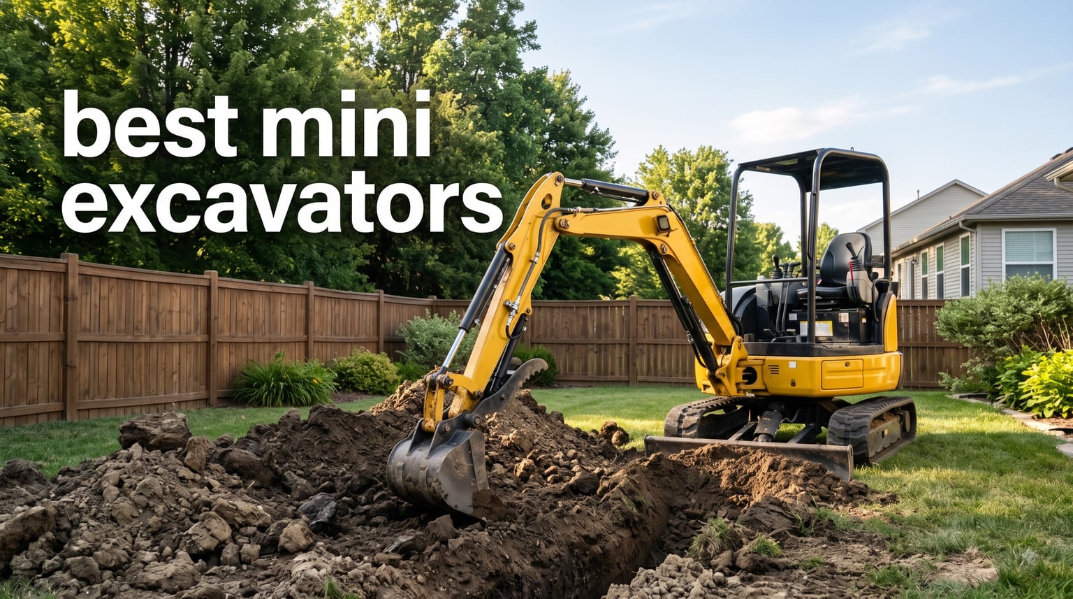 best mini excavators