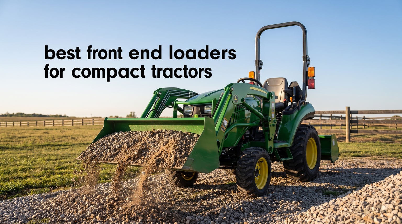 best front end loaders for compact tractors
