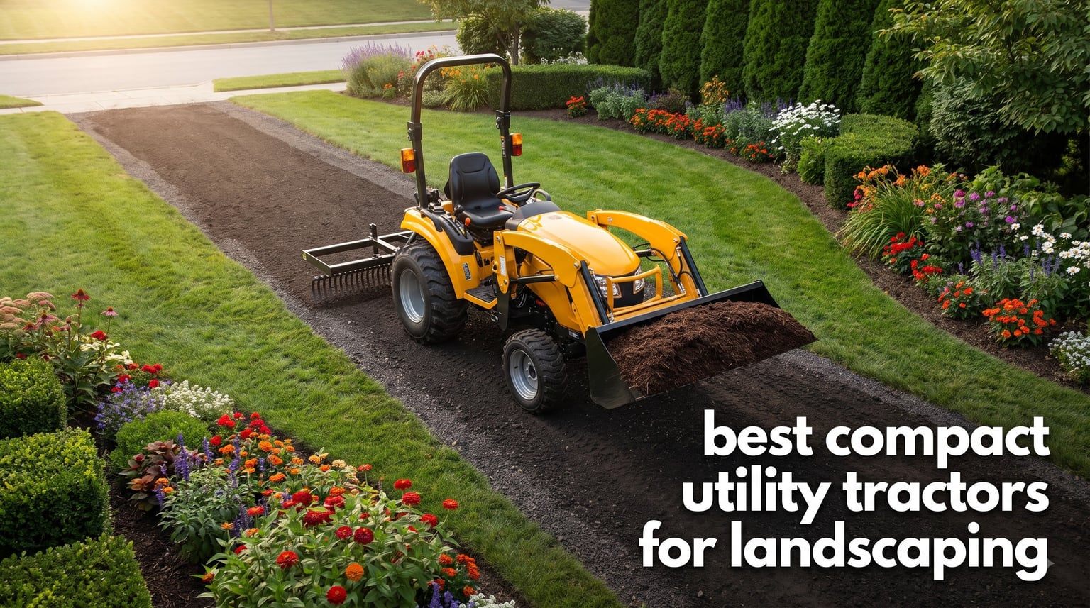 best compact utility tractors for landscaping