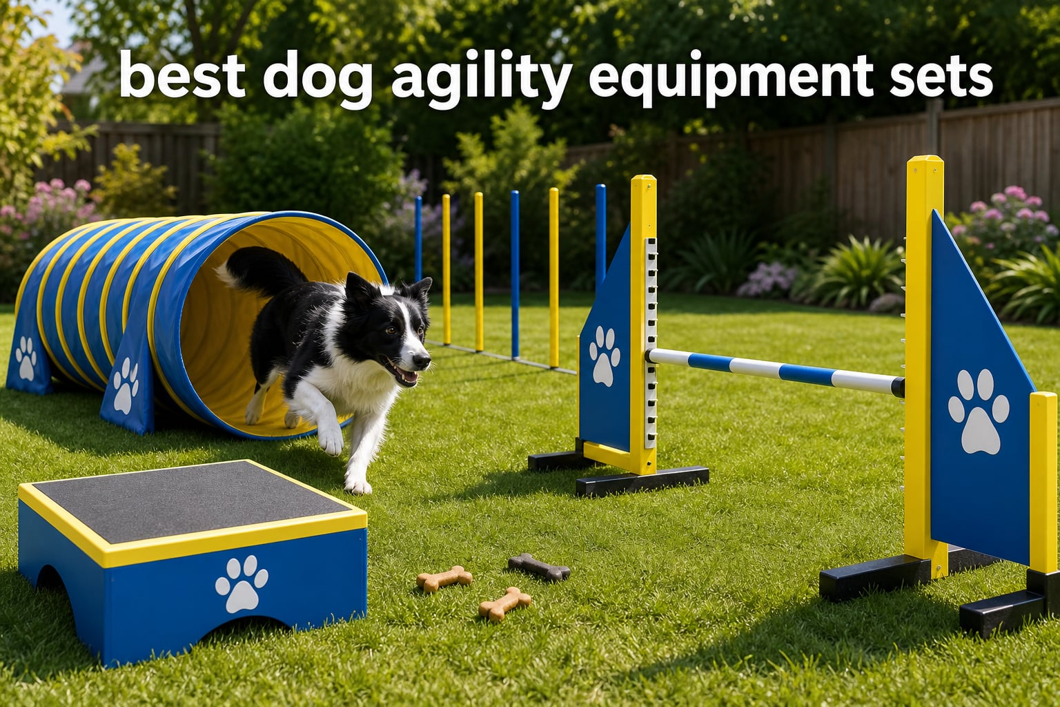 best dog agility equipment sets
