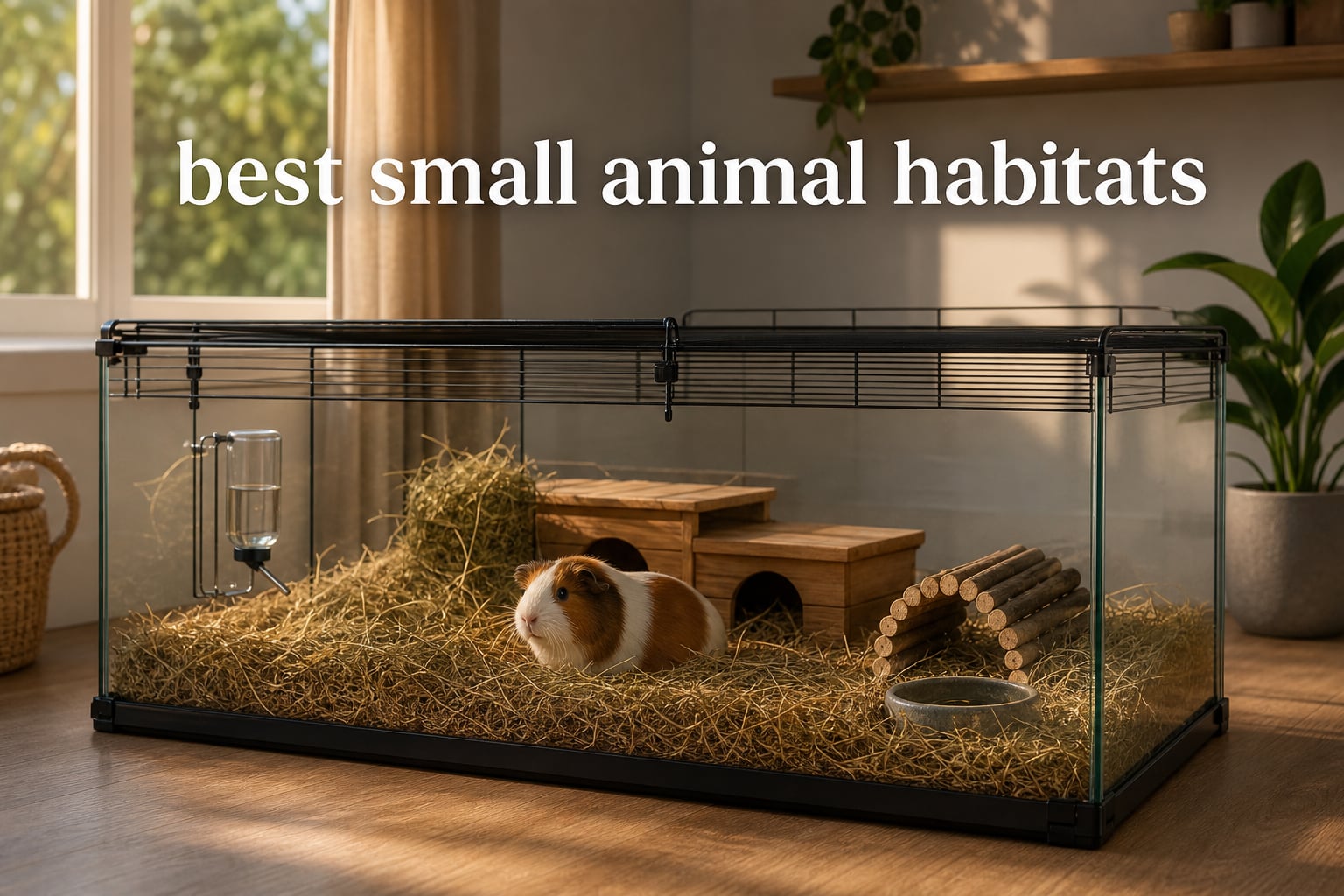 best small animal habitats