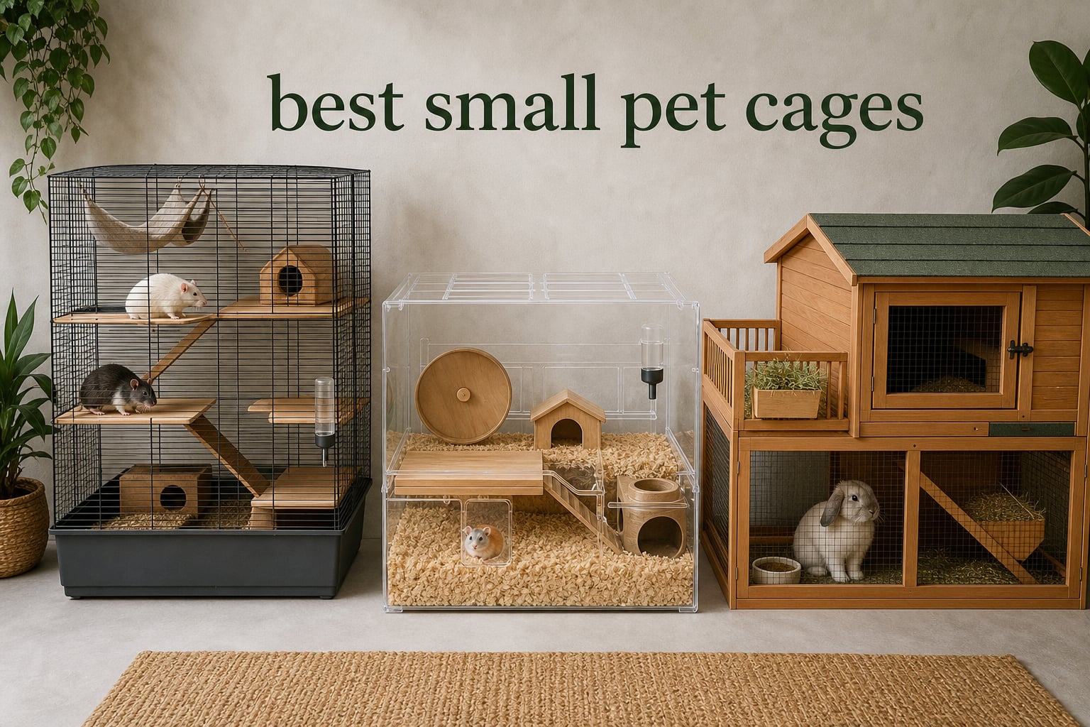 best small pet cages