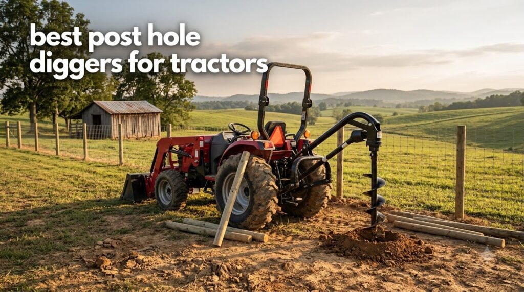 best post hole diggers for tractors