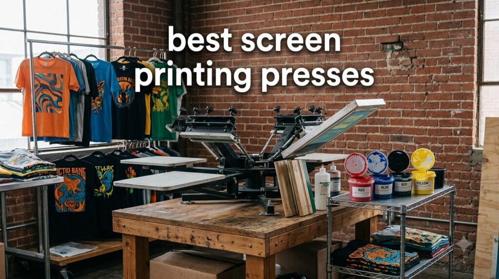 best screen printing presses
