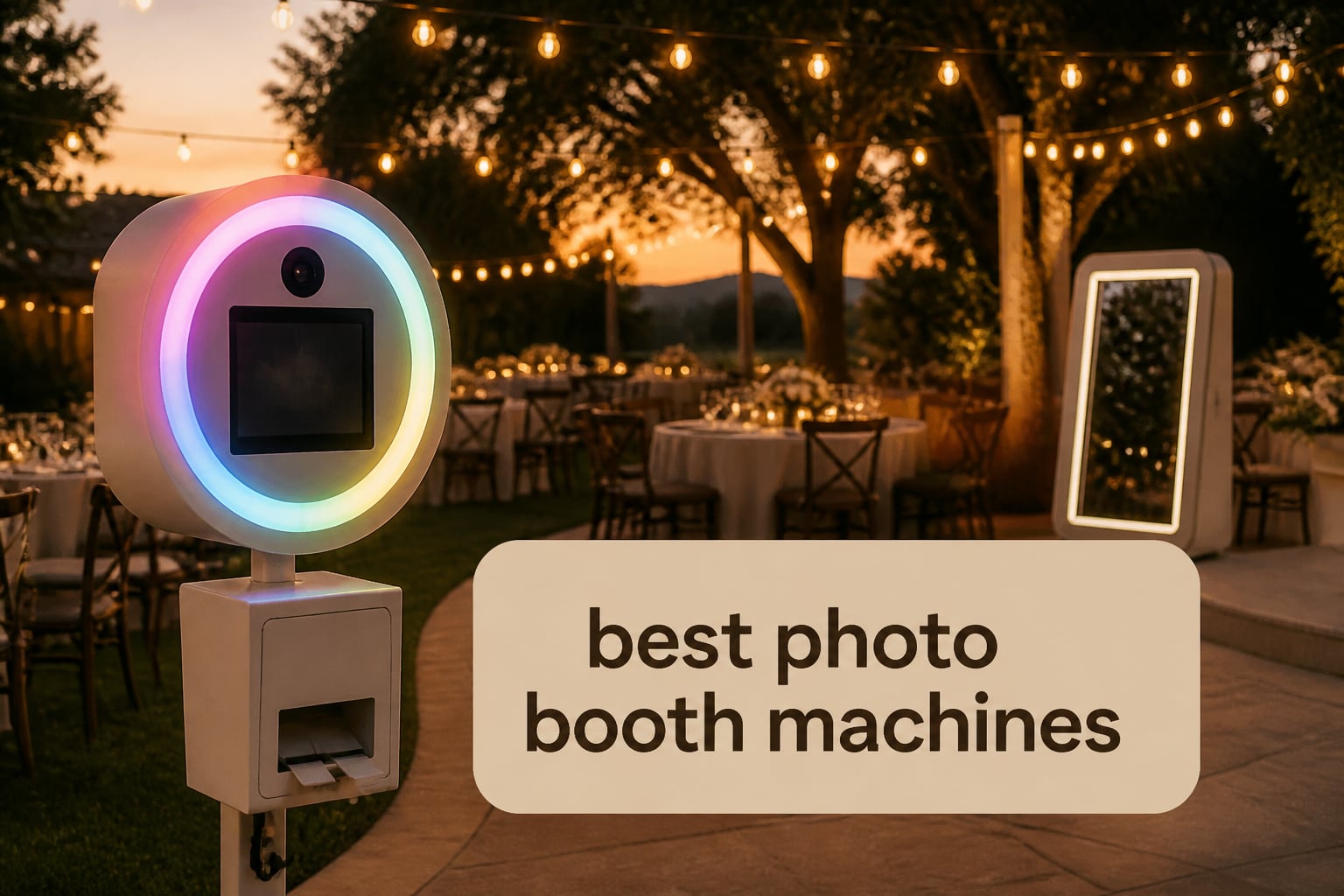 best photo booth machines