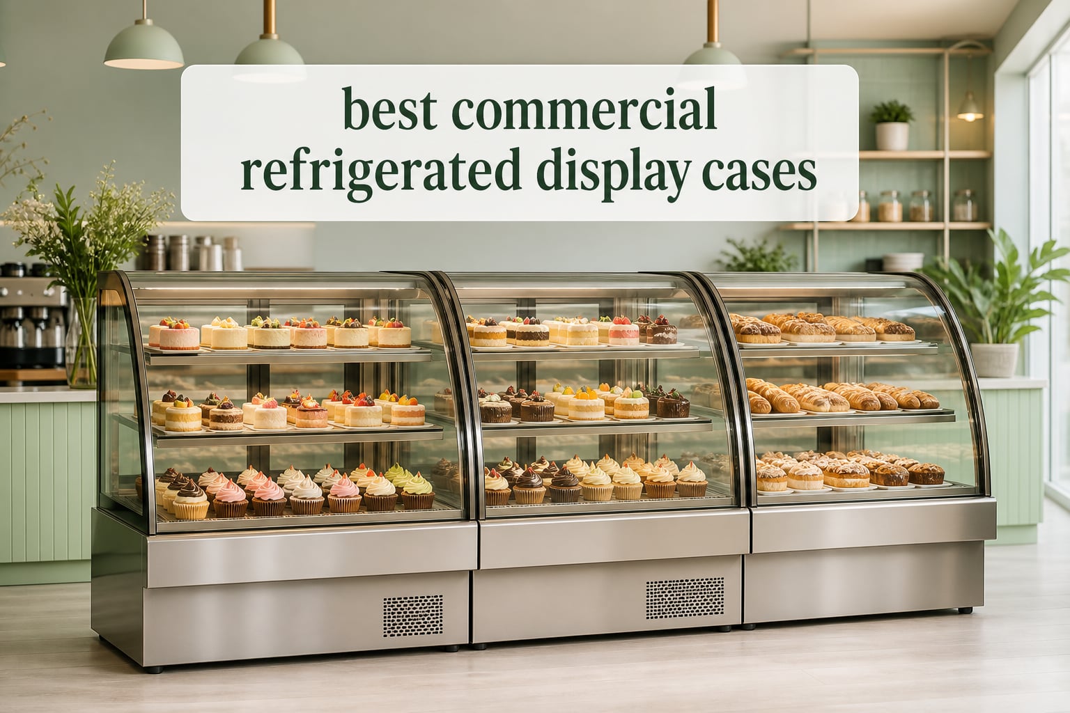 best commercial refrigerated display cases