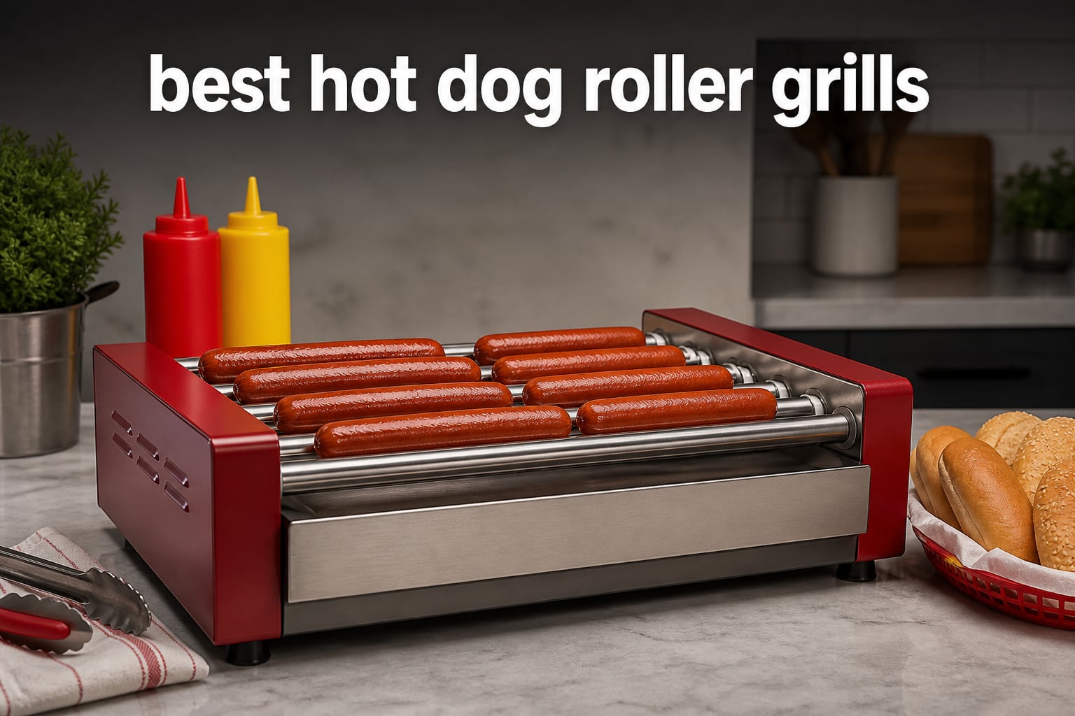 best hot dog roller grills