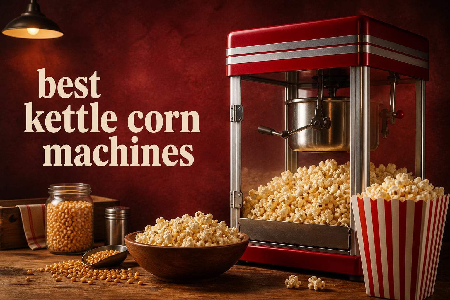 best kettle corn machines
