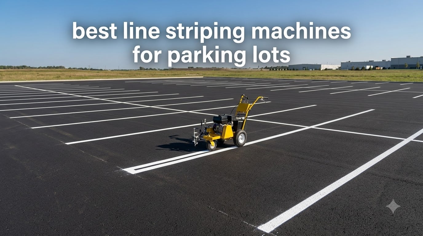best line striping machines for parking lots
