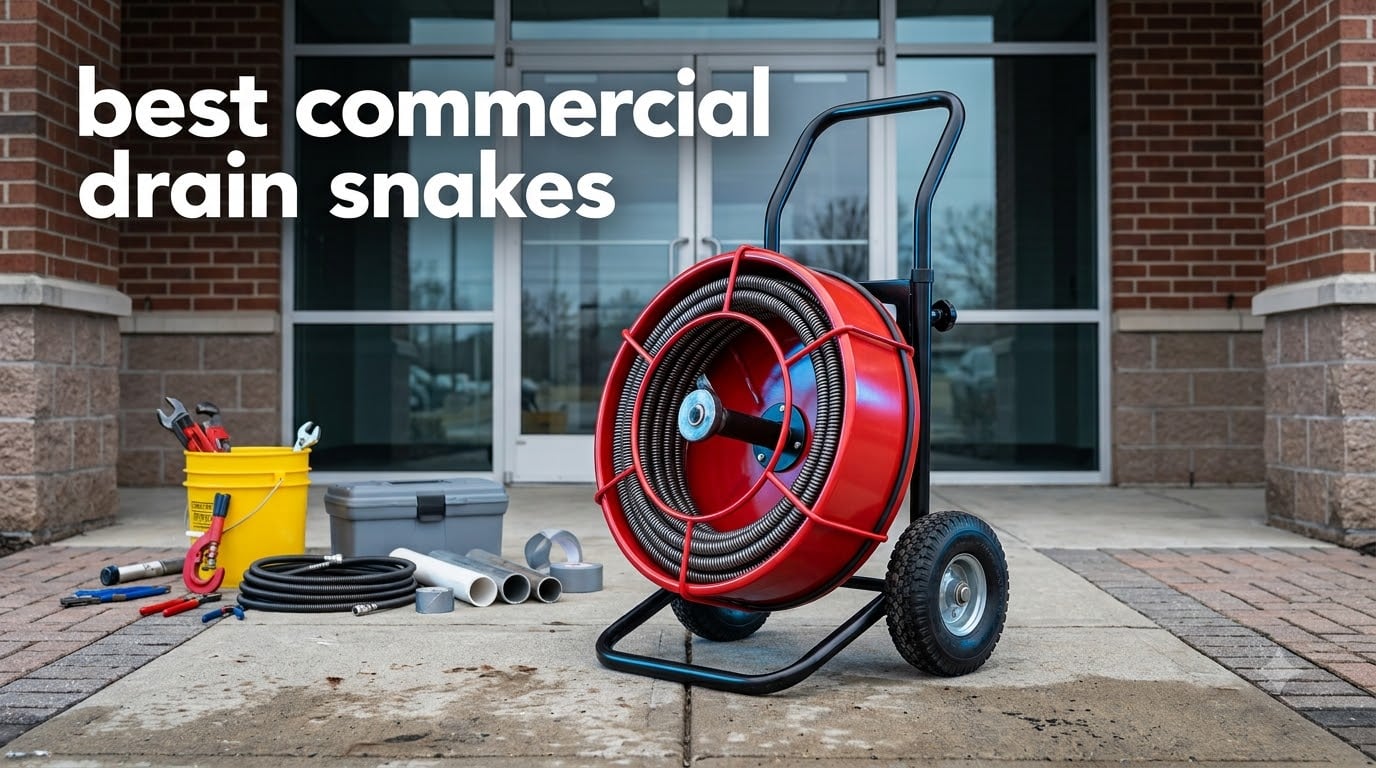 best commercial drain snakes