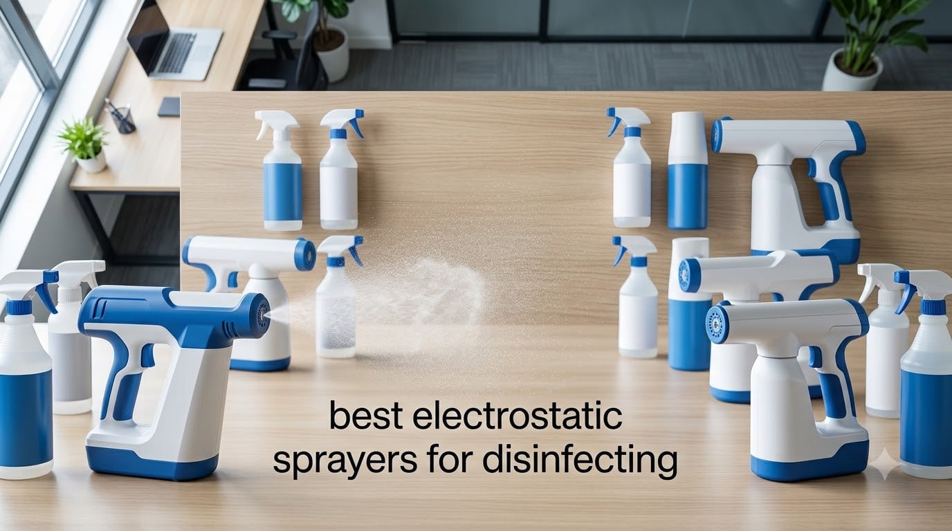 best electrostatic sprayers for disinfecting